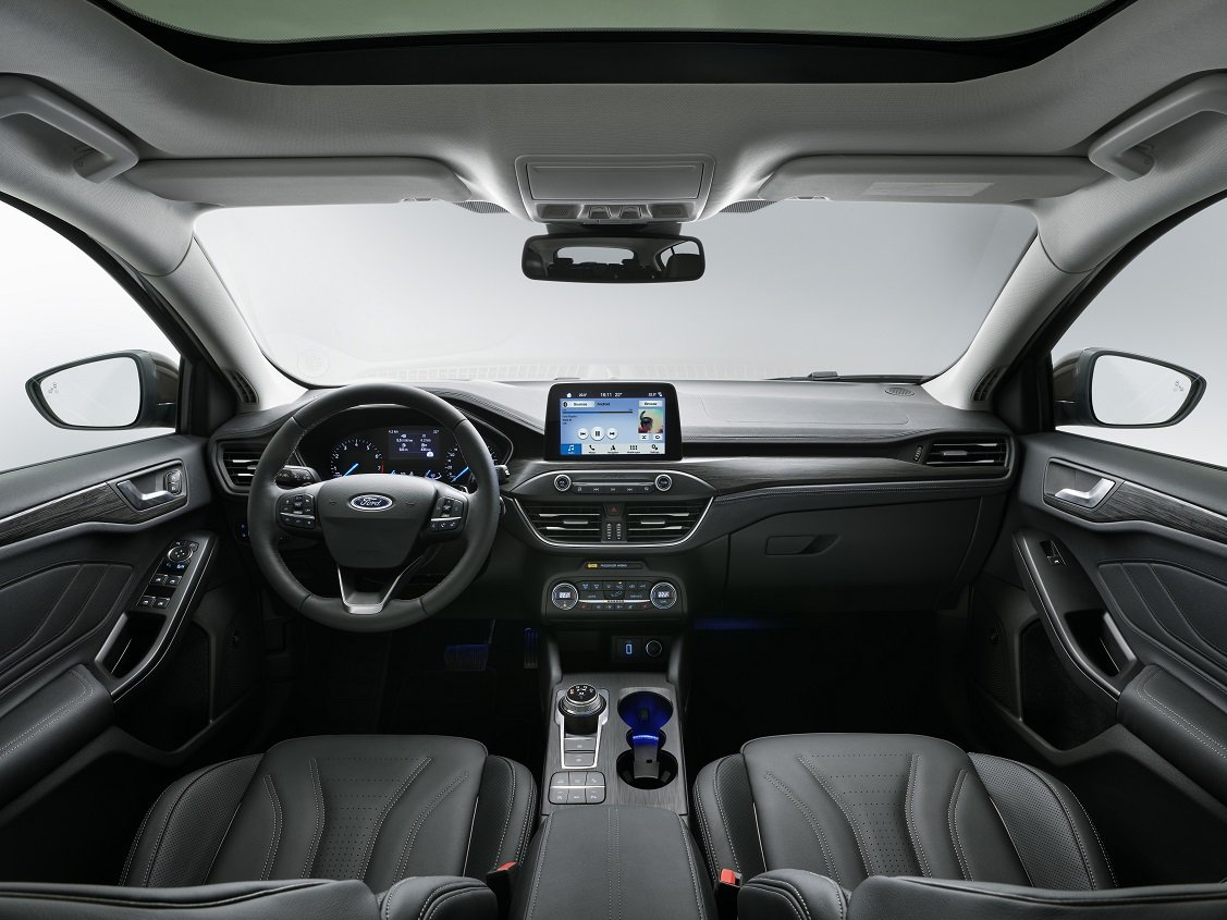 Interior del Ford Focus Vignale