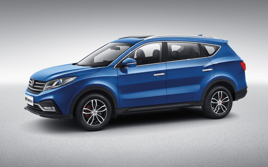 Imagen del nuevo Dongfeng DFSK 580