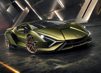 Lamborghini Sián: Doce cilindros… y una pila Imagen frontal del Lamborghini Sián