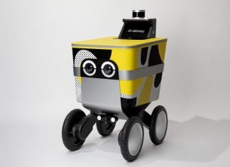 San Francisco se abre a los ‘robomensajeros’ Imagen del robot autónomo Serve de Postmates