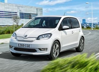 Skoda Citigo IV, este sí es el eléctrico más barato Imagen del nuevo Skoda Citigo eléctrico en carretera