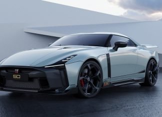 Así es el Nissan GT-R cuando se lo imagina un genio Imagen tres cuartos delantero de un Nissan GT-R 50 de Ital Design