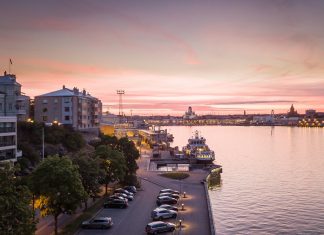 Tomemos nota de los países escandinavos Imagen de la ciudad escandivana de Helsinki.