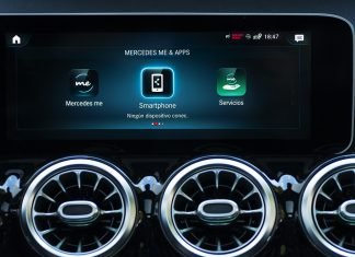 Así es el ecosistema ‘Mercedes Me’ Pantalla 1 de Mercedes Me en el B 200d
