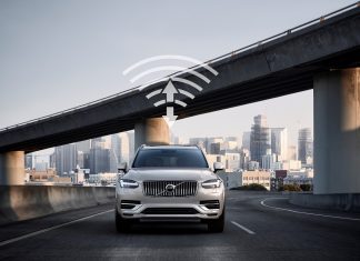De qué marca serán los coches más conectados de China Imagen de un Volvo en China con 5G