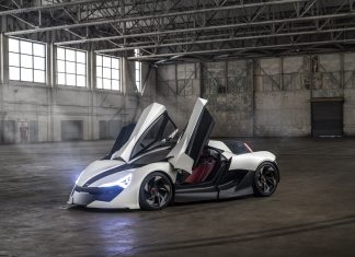Apex AP-0: el deportivo que -casi- se conduce solo Imagen frontal del Apex AP-0