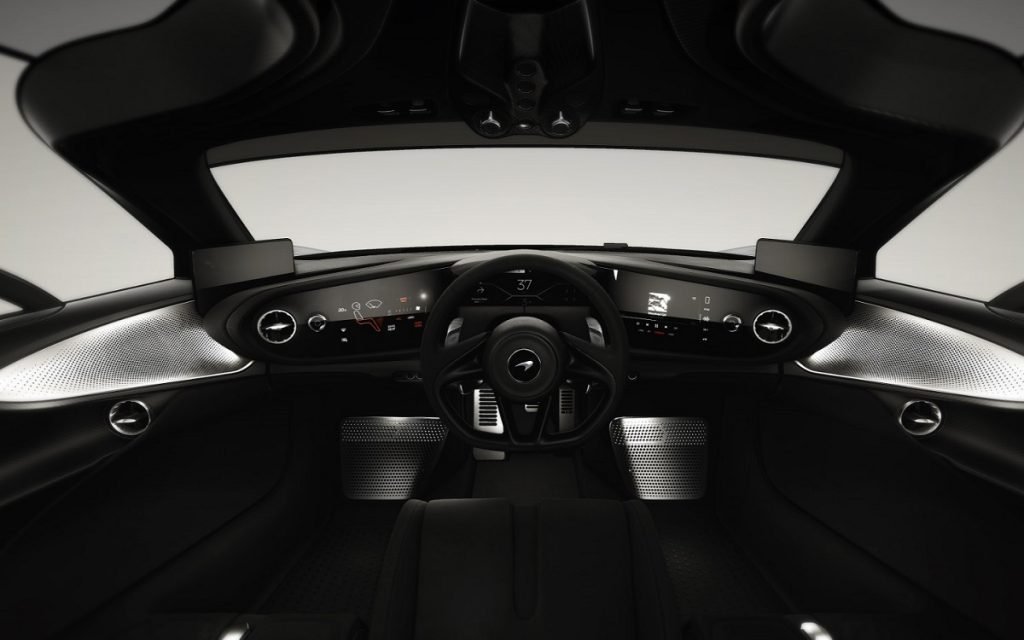 Salpicadero del McLaren Speedtail