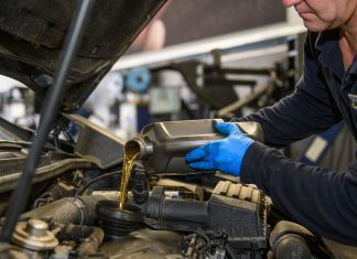 2020: ¿Un año ‘en negro’ para los talleres? Imagen de un Cambio de Líquido de Frenos