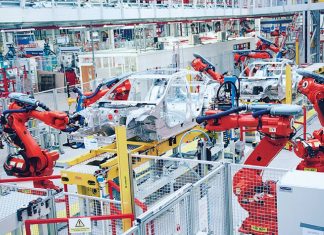 Cómo crear un Land Rover… a partir de una lata Imagen de la fábrica de aluminio de Jaguar Land Rover