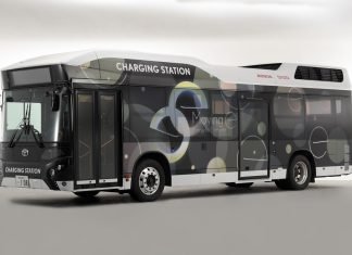 Este autobús de Honda y Toyota no te deja ‘a oscuras’ Imagen del autobús del proyecto Moving e de Honda y Toyota