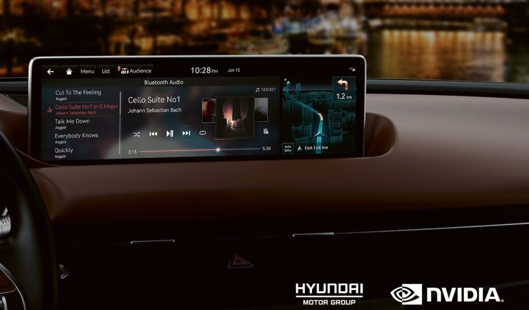 Ejemplo de Hyundai Nvidia Drive