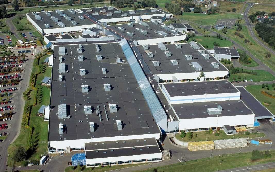 Imagen de la Fábrica Volvo de Skovde