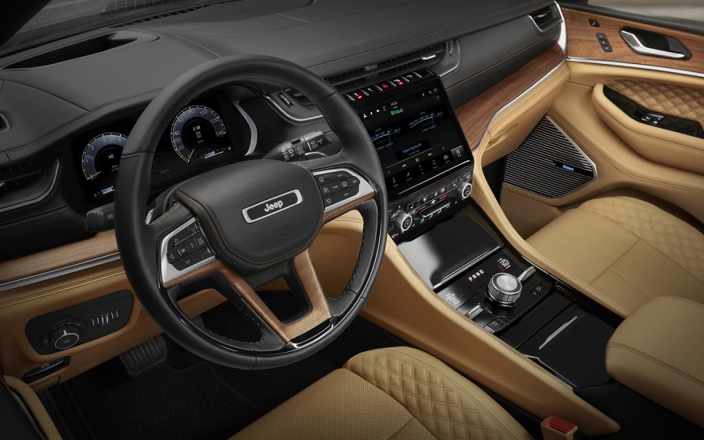 Interior del Jeep Grand Cherokee