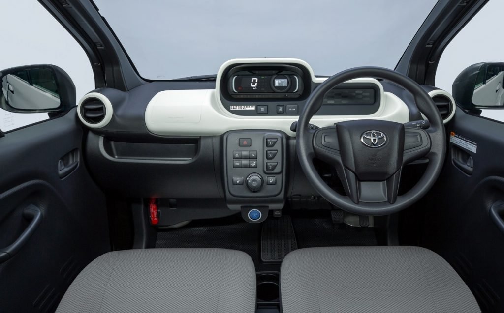 Imagen interior del Toyota CPod