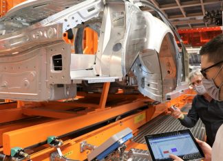 Cómo deber ser una fábrica conectada… según Audi Interior de la fábrica de Audi en Neckarlsum