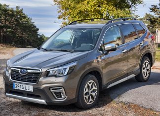 Subaru Forester Hybrid Imagen frontal del Subaru Forester Hybrid