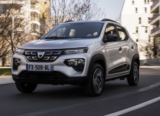 Dacia Spring: el coche eléctrico más barato ya está aquí Imagen tres cuartos delantero del nuevo Dacia Spring