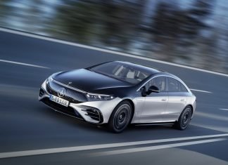 Mercedes EQS: el ‘mejor coche del mundo’, en formato digital Imagen frontal del Mercedes-Benz EQS