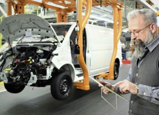 Por qué ha puesto VW sus fábricas por las nubes Imagen de aplicaciones de la Volkswagen Industrial Cloud en fábrica