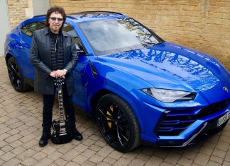 Qué pasa si le pones ‘rock n roll’ a un Lamborghini Imagen de un Lamborghini Urus y Tony Iommi