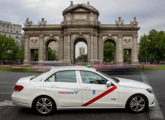 Los taxis eléctricos de Madrid no pararán ni un día taxi madrid