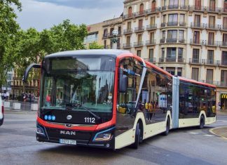 El autobús urbano, más cerca de la electrificación total Imagen del autobús urbano MAN Lion´s City 18E