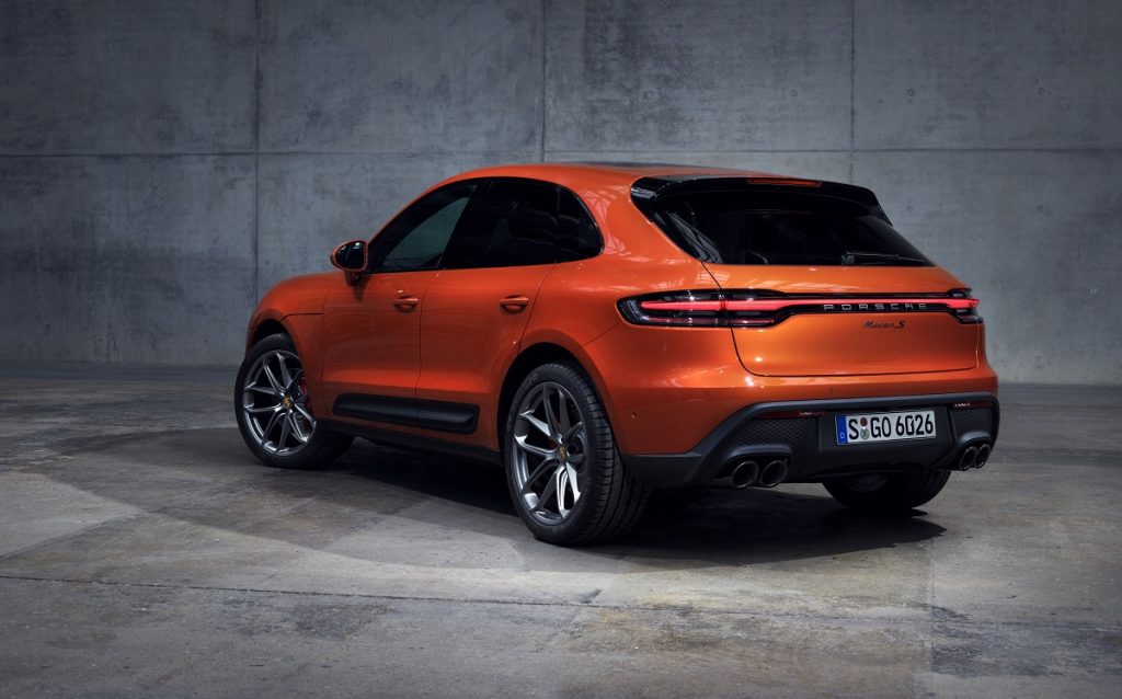 Imagen Porsche Macan 2022 tres cuartos trasero