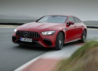 Mercedes lanza una berlina casi tan potente… como sus F1 Imagen tres cuartos delantero del Mercedes-AMG GT 63 S E PERFORMANCE (4MATIC+), 2021Mercedes-AMG GT 63 S E PERFORMANCE