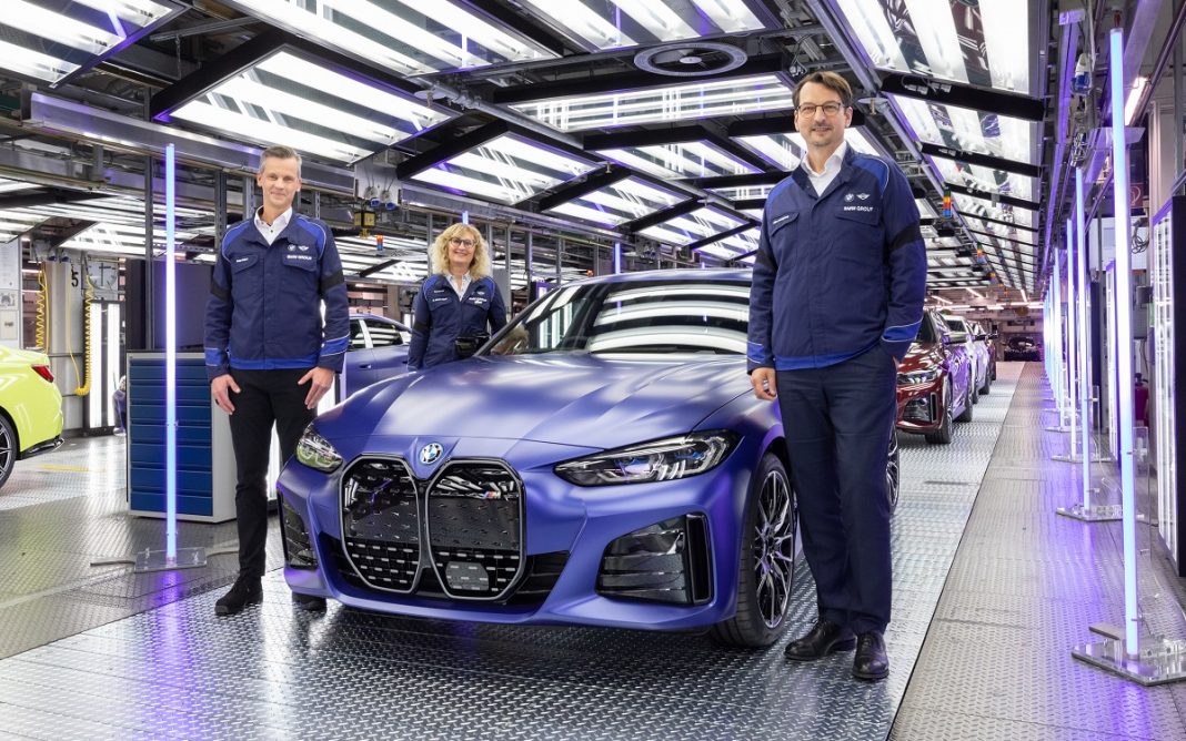 Inauguración de la producción del BMW i4 en la planta de BMW Múnich