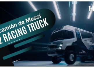 Vídeo: Así es el camión que ha conducido Messi e irá al Dakar Imagen portada del vídeo del camión H2 Racing Truck