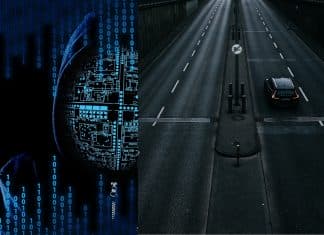 La Estrategia de Seguridad Vial se olvida… de un aspecto clave: la ciberseguridad. ¿Por qué? Imagen de un cracker y una carretera