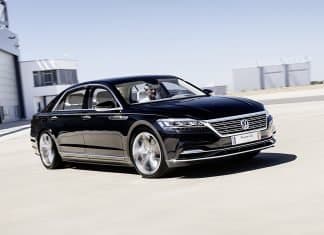 Volkswagen Phaeton D2: ¿el coche que mató el «Dieselgate»? Volkswagen Phaeton DS tres cuartos frontal