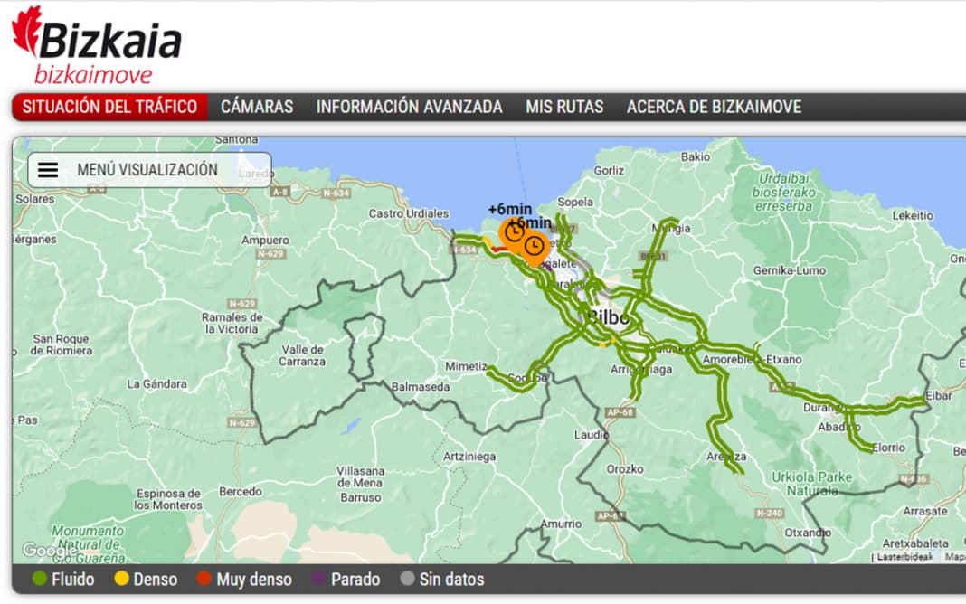 Bizkaiamove mapa