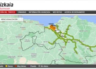 Balizas ‘Bluetooth’: el invento vasco para saber cuánto tardas en realizar un trayecto Bizkaiamove mapa