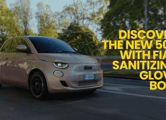 Fiat inventa la guantera… que desinfecta pequeños objetos imagen de un Fiat 500 hackercar