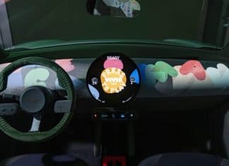 En el Mini Concept Aceman, Pikachu es tu copiloto Mini Concept Aceman modo Pokemon interior