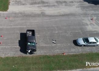 Los drones ya resuelven accidentes de tráfico Drone mapeo accidentes panorámica