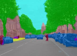 Cómo se ve el mundo a través ‘de los ojos’ de un vehículo Imagen captada por cámara de un coche
