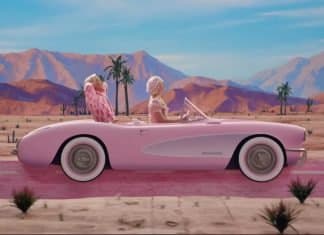 Los coches de Barbie… en el mundo real; ¿son muy tecnológicos? Imagen del coche de Barbie en la película