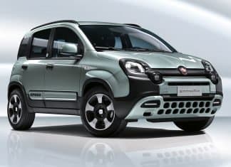 ¿Cuál es el híbrido con etiqueta ‘ECO’ que puedes tener por 74 euros al mes? Imagen Fiat Panda Hybrid tres cuartos delantero