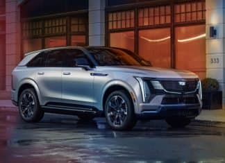 ¿Qué hace Qualcomm cuando le dejas un Cadillac Escalade? Cadillac Escalade IQ tres cuartos frontal