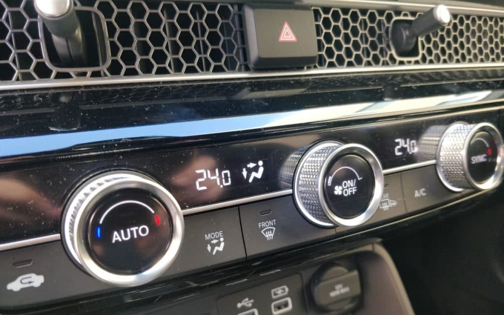 detalles interior Honda Civic