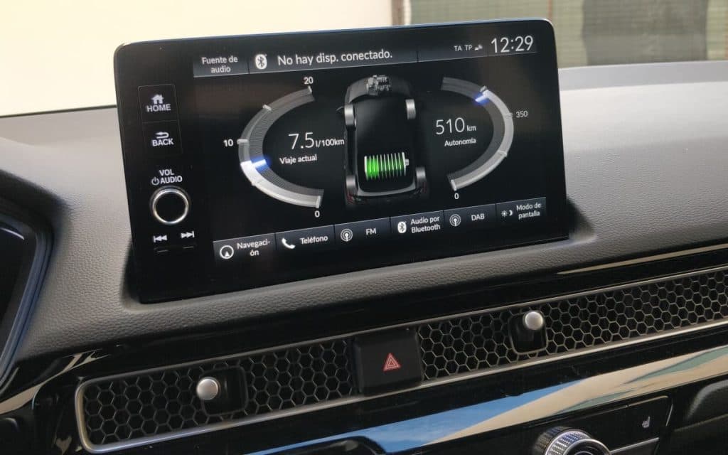 Sistema multimedia Honda Civic