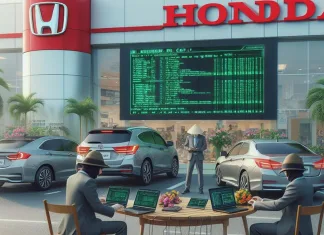 Ataque informático contra Honda: Qué país se ha visto afectado y qué datos se podrían haber filtrado Imagen artística de un grupo de crackers en un concesionario de Honda en Vietnam