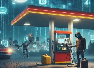 Guerra Irán-Israel: ¿Podría volver a repetirse el ciberataque que paralizó las gasolineras? Imagen de un ciberataque contra una gasolinera