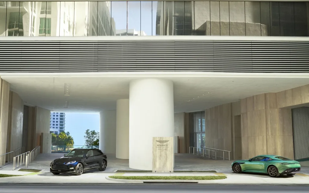 Edificio de Aston Martin en Miami