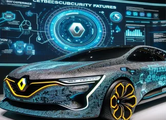¿Qué dice Renault, acerca de la ciberseguridad, en las 690 páginas de su ‘Informe de valores’? Imagen artística que representa la ciberseguridad en Renault