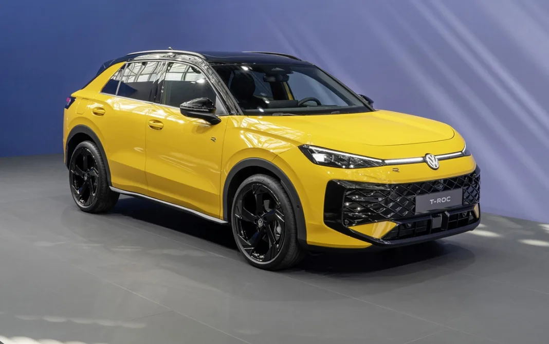 Imagen nuevo VW T-ROC tres cuartos delantero