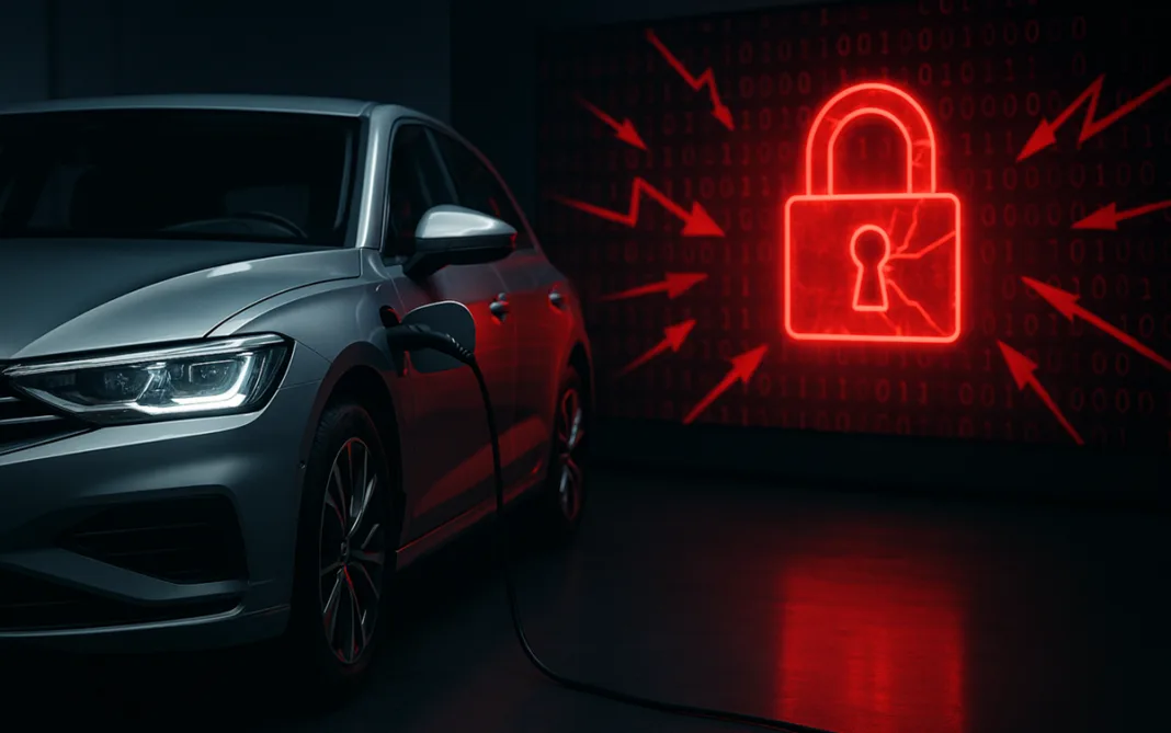 ciberataques-sector-automoción-hackercar Imagen representativa de ciberseguridad en la automoción