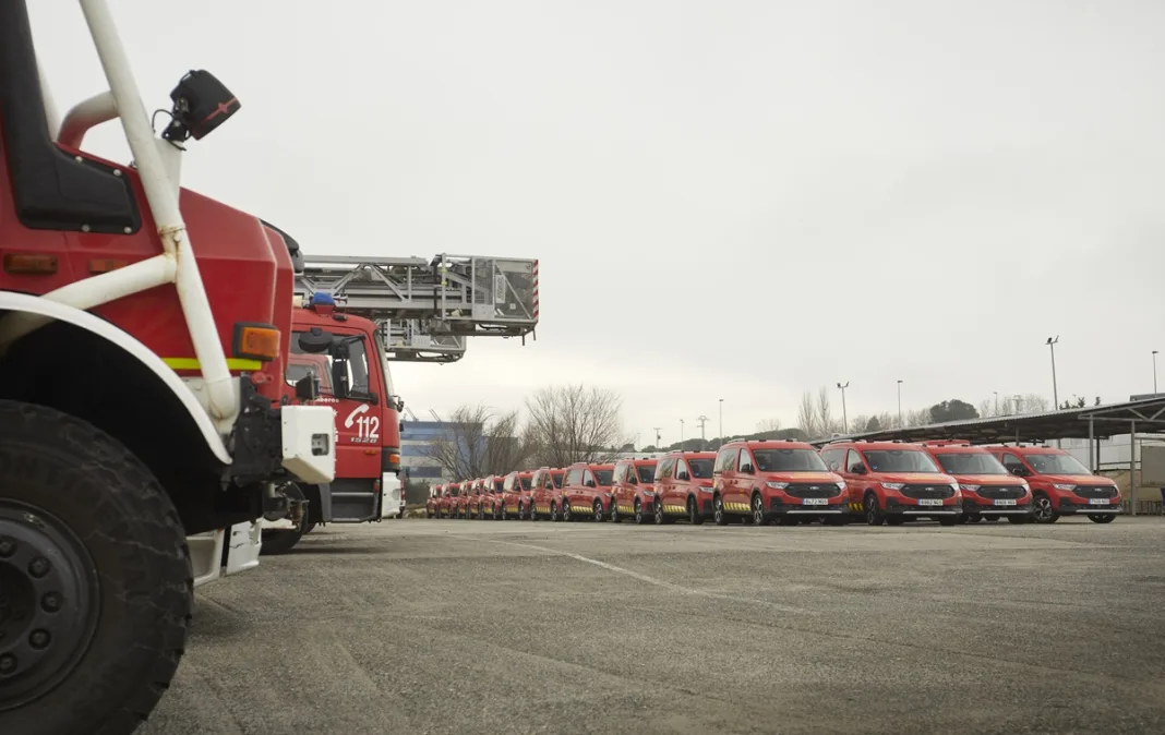 Flota de vehículos de bomberos de Madrid